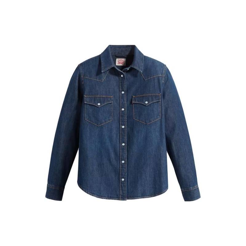 Levis Einfarbige Einreihige Hemdbluse mit Spitzkragen Langarm Damenhemden Dunkelblau 86832-0017 XS Levis Einfarbige Einreihige Hemdbluse mit Spitzkragen Langarm Damenhemden Dunkelblau 86832-0017 XS von Joom DACH