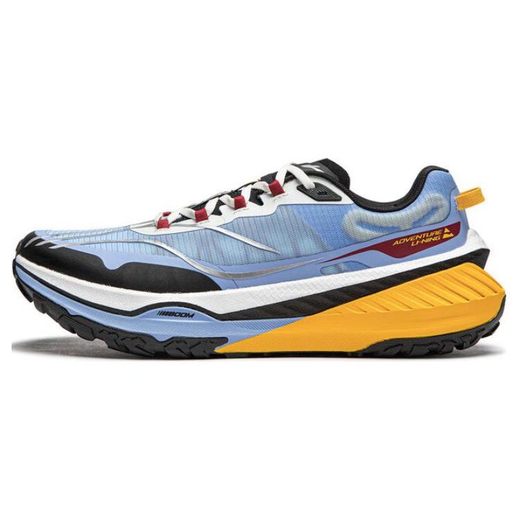Li Ning A-Silk Stabilität Stoßdämpfung Rutschfest Abriebfest Atmungsaktiv Stützend Rebound Low-Top Trailrunning-Schuhe Herren Sneaker ARNU003-15 42⅓ von Joom DACH