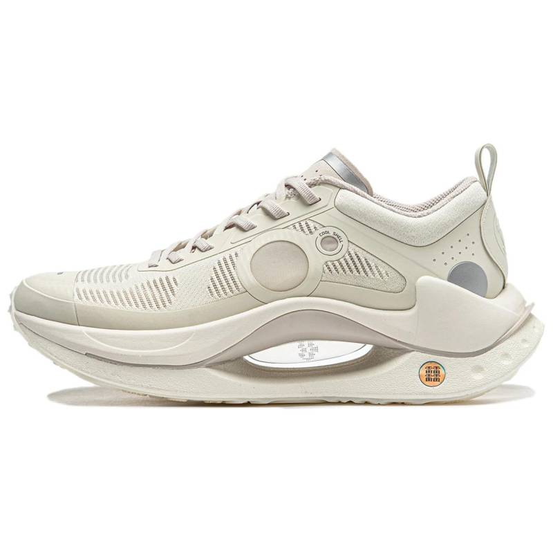 Li Ning Absolute Shadow CRC Trendige Vielseitige Stoßdämpfende Rutschfeste Low-Top Freizeitschuhe Damen Freizeitschuhe Gelb AZGT018-9 38⅓ von Joom DACH