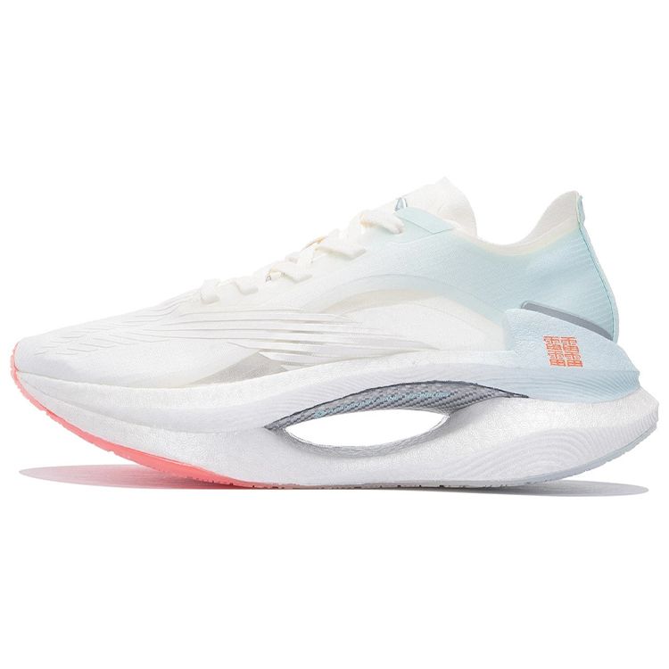 Li Ning Absolute Shadow Dämpfende Strapazierfähige Low-Top Laufschuhe Damen Laufschuhe Weiß Blau ARRS002-4 37 von Joom DACH