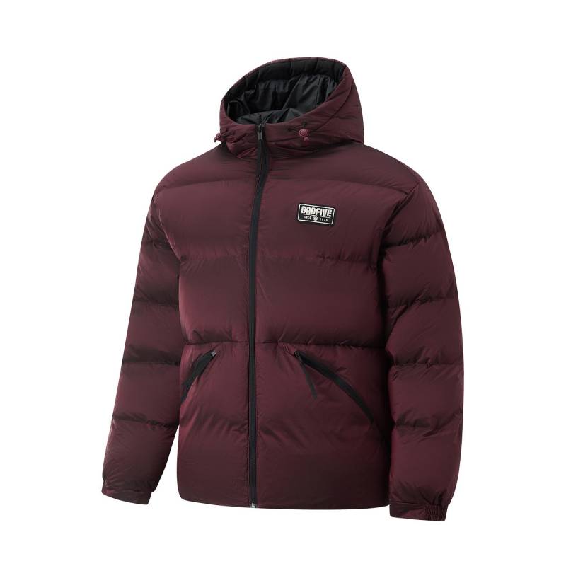 Li Ning Anti-Five Serie Einfarbig Reißverschluss Kapuzenjacke Bequem Atmungsaktiv Vielseitig Daunenjacke Herren Oberbekleidung Dunkelrot AYMU481-3 XL Li Ning Anti-Five Serie Einfarbig Reißverschluss Kapuzenjacke Bequem Atmungsaktiv Vielseitig Daunenjacke Herren Oberbekleidung Dunkelrot AYMU481-3 XL von Joom DACH