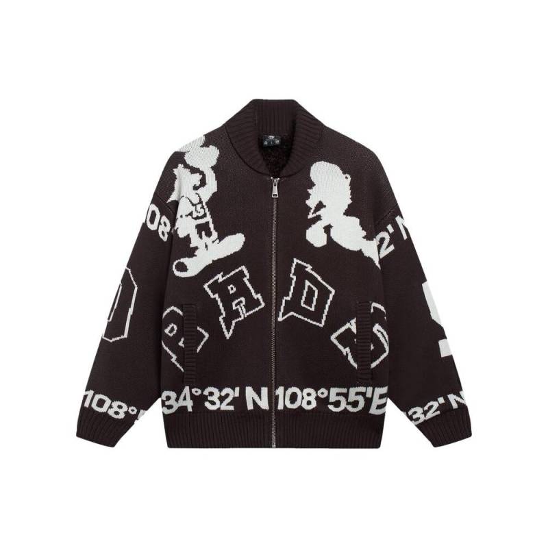 Li Ning Badfive Letter Print Faux Lammwolle Lockere Jacke Herren Jacke Anthrazitbraun AMBS161-2 L Li Ning Badfive Letter Print Faux Lammwolle Lockere Jacke Herren Jacke Anthrazitbraun AMBS161-2 L von Joom DACH