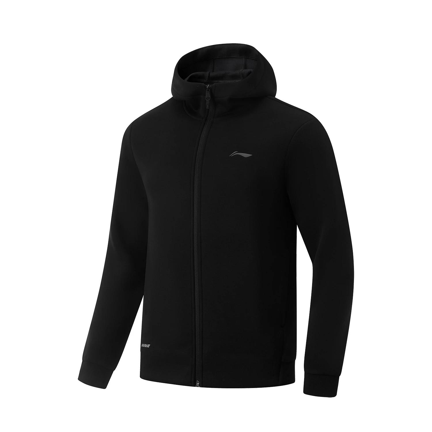 Li Ning Bequeme Lässige Minimalistische Kapuzen-Reißverschluss-Strickjacke Sweatshirt Herren Sweatshirts Schwarz AWDU581-1 XL Li Ning Bequeme Lässige Minimalistische Kapuzen-Reißverschluss-Strickjacke Sweatshirt Herren Sweatshirts Schwarz AWDU581-1 XL von Joom DACH