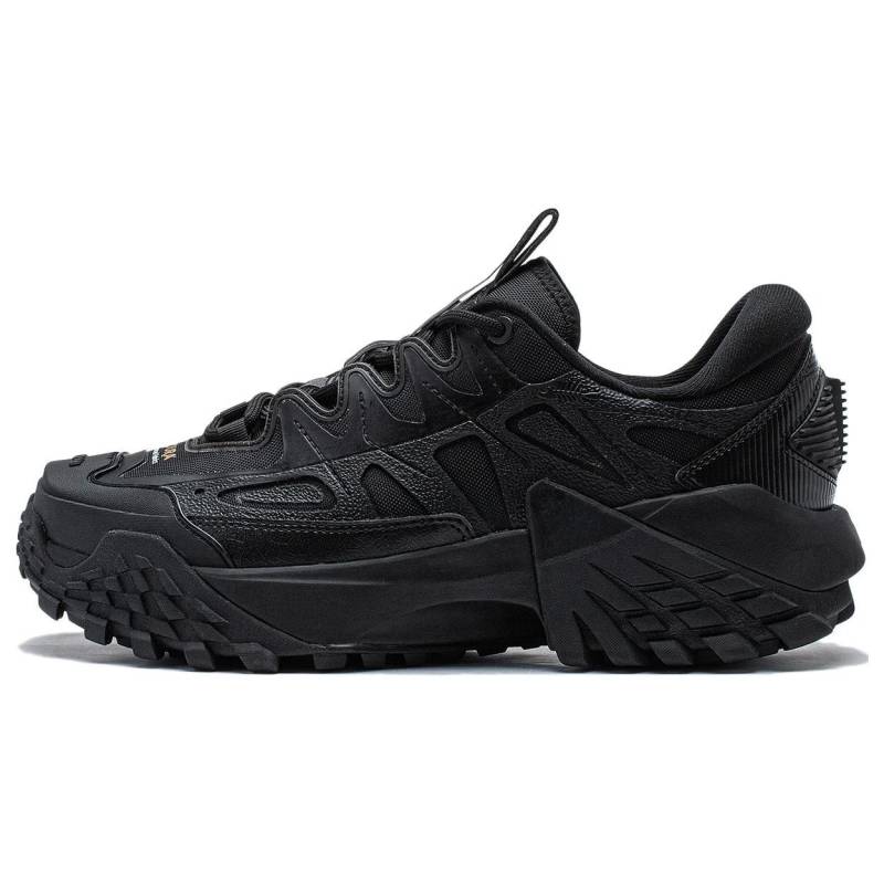 Li Ning CF Su Serie Lin Chuan FW Stoff Rebound Klassische Stoßdämpfung Atmungsaktiv Low Top Freizeitschuhe Herren turnschuhe Schwarz AGLT161-3 40⅓ von Joom DACH