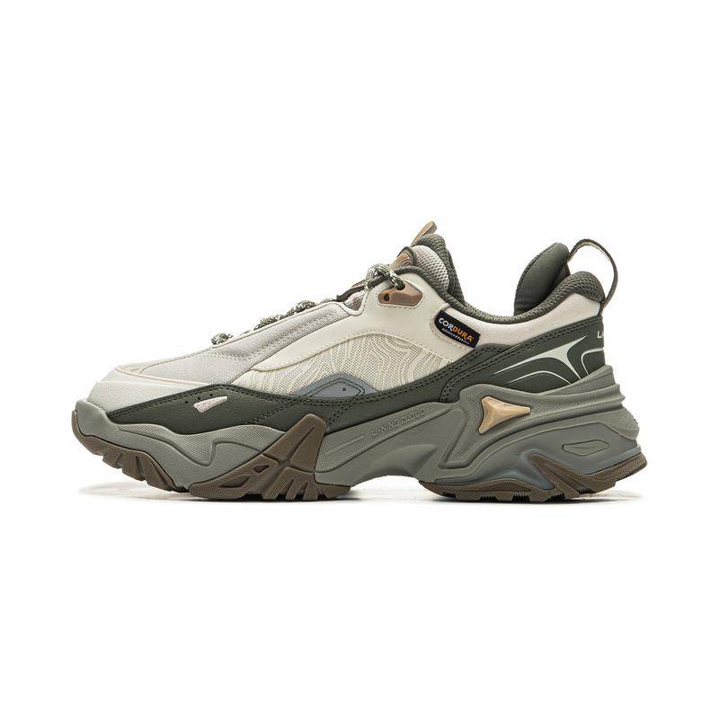 Li Ning CF Suo Qian Xing Ce 3 Bequeme Vielseitige Outdoor Rutschfeste Abriebfeste Low-Top Wanderschuhe Herren Wanderschuhe Hellgrün AHCU037-4 44⅓ von Joom DACH