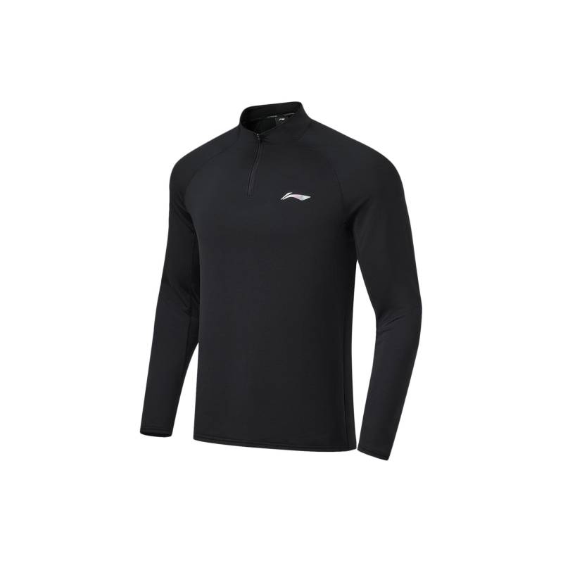 Li Ning Cba Serie Einfarbig Halbzip Stehkragen Schnelltrocknend Kühl Gestrickter Pullover Sweatshirt Herren Sweatshirt Schwarz AAEU005-1 M Li Ning Cba Serie Einfarbig Halbzip Stehkragen Schnelltrocknend Kühl Gestrickter Pullover Sweatshirt Herren Sweatshirt Schwarz AAEU005-1 M von Joom DACH