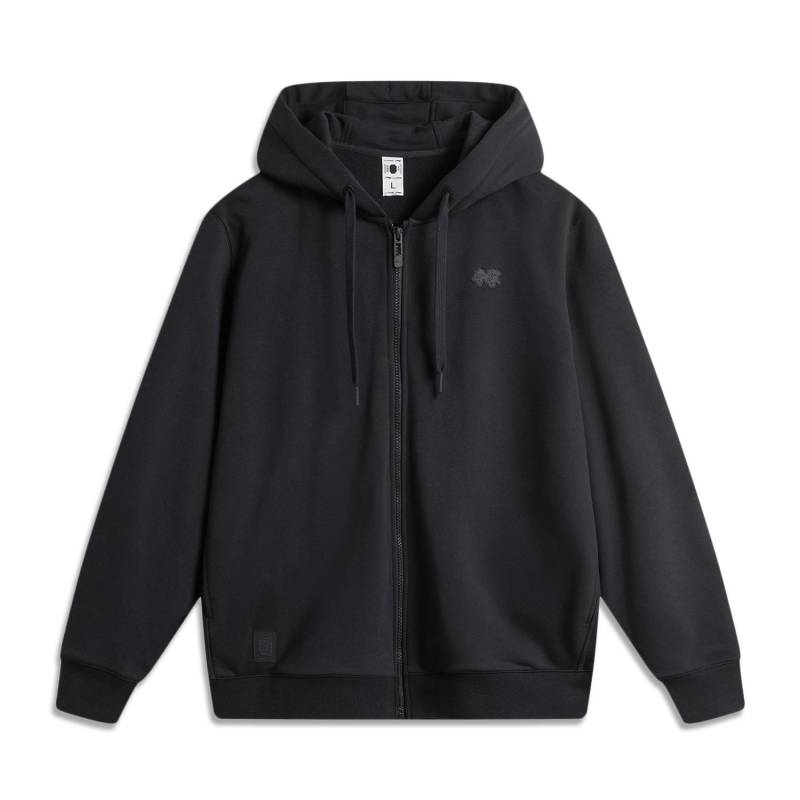 Li Ning China Color Series Einfarbig Locker Kapuzen-Reißverschluss Langarm-Sweatshirt Herren Sweatshirt Schwarz AWDU659-11 M Li Ning China Color Series Einfarbig Locker Kapuzen-Reißverschluss Langarm-Sweatshirt Herren Sweatshirt Schwarz AWDU659-11 M von Joom DACH