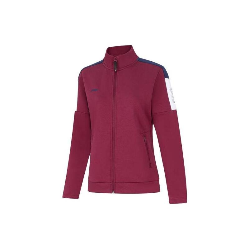 Li Ning Color Block Stehkragen Reißverschluss Sportjacke Damen Jacken Dunkelrot AWDTA04-4 XXL Li Ning Color Block Stehkragen Reißverschluss Sportjacke Damen Jacken Dunkelrot AWDTA04-4 XXL von Joom DACH