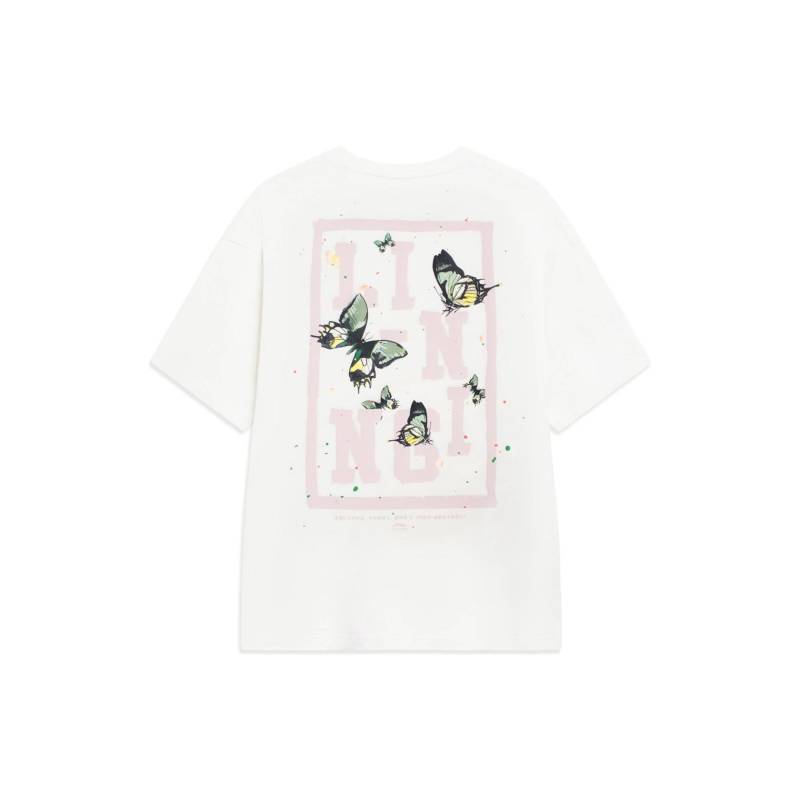 Li Ning Cultural Series Bedrucktes Lockeres Rundhals-Kurzarm-T-Shirt Herren Oberteile Weiß AHST203-1 XL Li Ning Cultural Series Bedrucktes Lockeres Rundhals-Kurzarm-T-Shirt Herren Oberteile Weiß AHST203-1 XL von Joom DACH