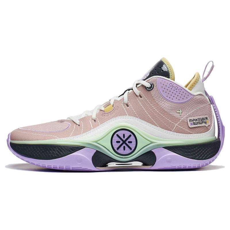 Cyril Lancelin x Li-Ning Wade Shadow 5 Dreamer Herren-Sneaker Braun Lila ABPT053-8 43⅔ von Joom DACH