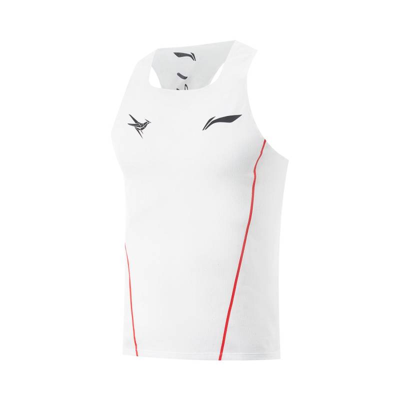 Li Ning Dragon Sparrow Hautfreundlich Atmungsaktiv Einfach Slim Fit Ärmellos Rennwettkampf Top Weste Herren Tops Standard-Weiß AAYV123-2 XXL Li Ning Dragon Sparrow Hautfreundlich Atmungsaktiv Einfach Slim Fit Ärmellos Rennwettkampf Top Weste Herren Tops Standard-Weiß AAYV123-2 XXL von Joom DACH