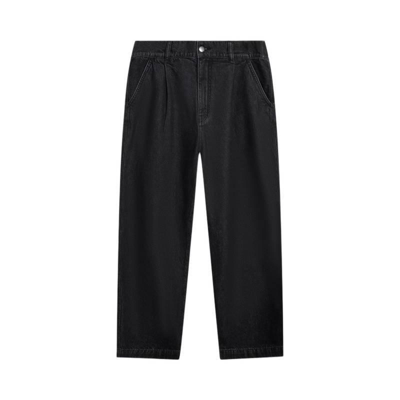 Li-Ning Einfache Bequeme Lässige Vielseitige Gerade Bein Normale Leibhöhe Jeans Herren Unterteile AJQV019-2 S von Joom DACH