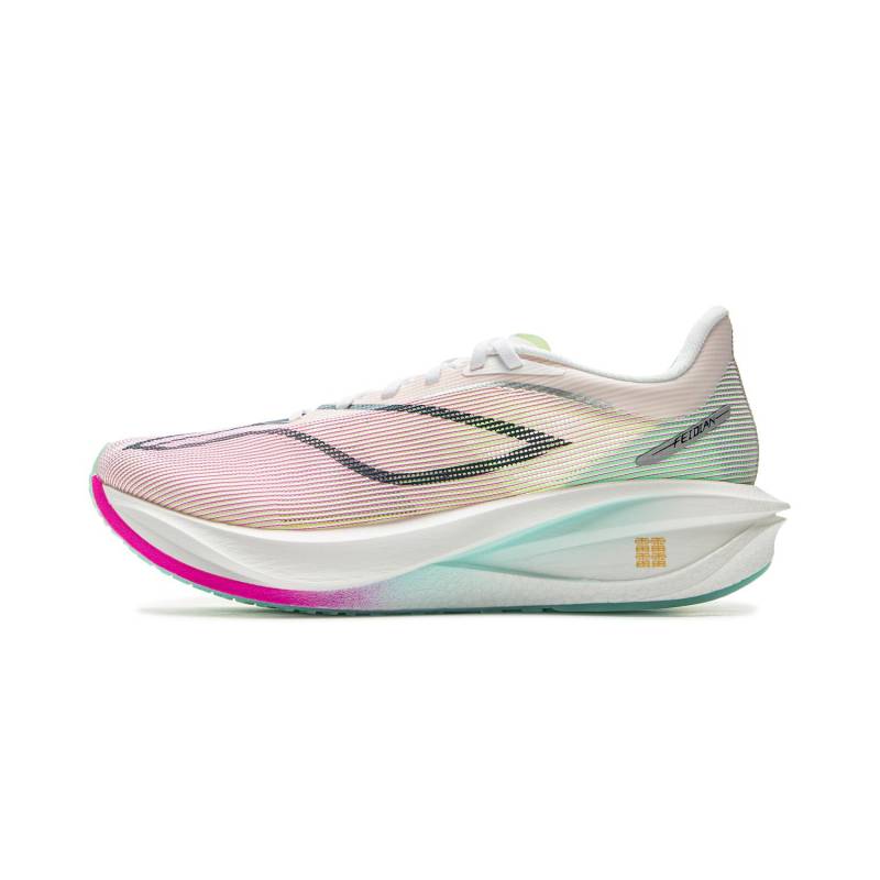 Li Ning Feidian 5 Challenger Vitamin Ultraleicht Technologie Laufschuhe Professionelles Geschwindigkeitstraining Low Top Carbonplatte Marathon ARMV001-2 49 von Joom DACH