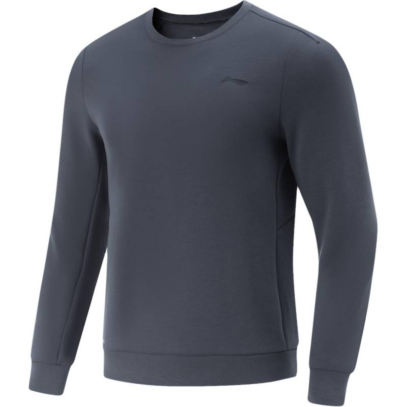 Li Ning Fitness Series Schnelltrocknend Kühl Schweißabsorbierend Bequem Rundhals Lässiges Logo Sport Sweatshirt Herren Sweatshirt AWDV501-6 M von Joom DACH