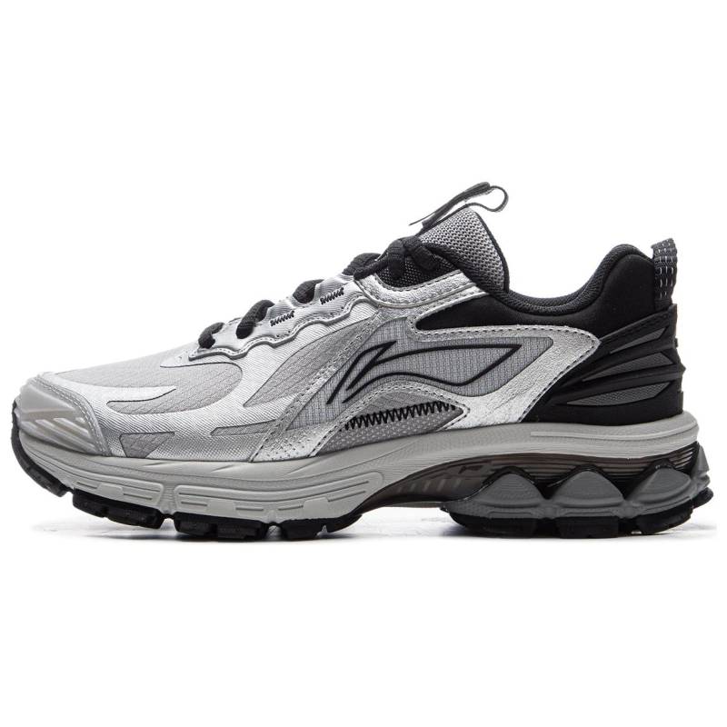 Li Ning Fuyiao 2.0 Trail Classic Retro Dual Dämpfung Stabile Unterstützung Rutschfest Abriebfest Low-Top Freizeit Laufschuhe Damen Sneaker ARXU010-4 37⅔ von Joom DACH