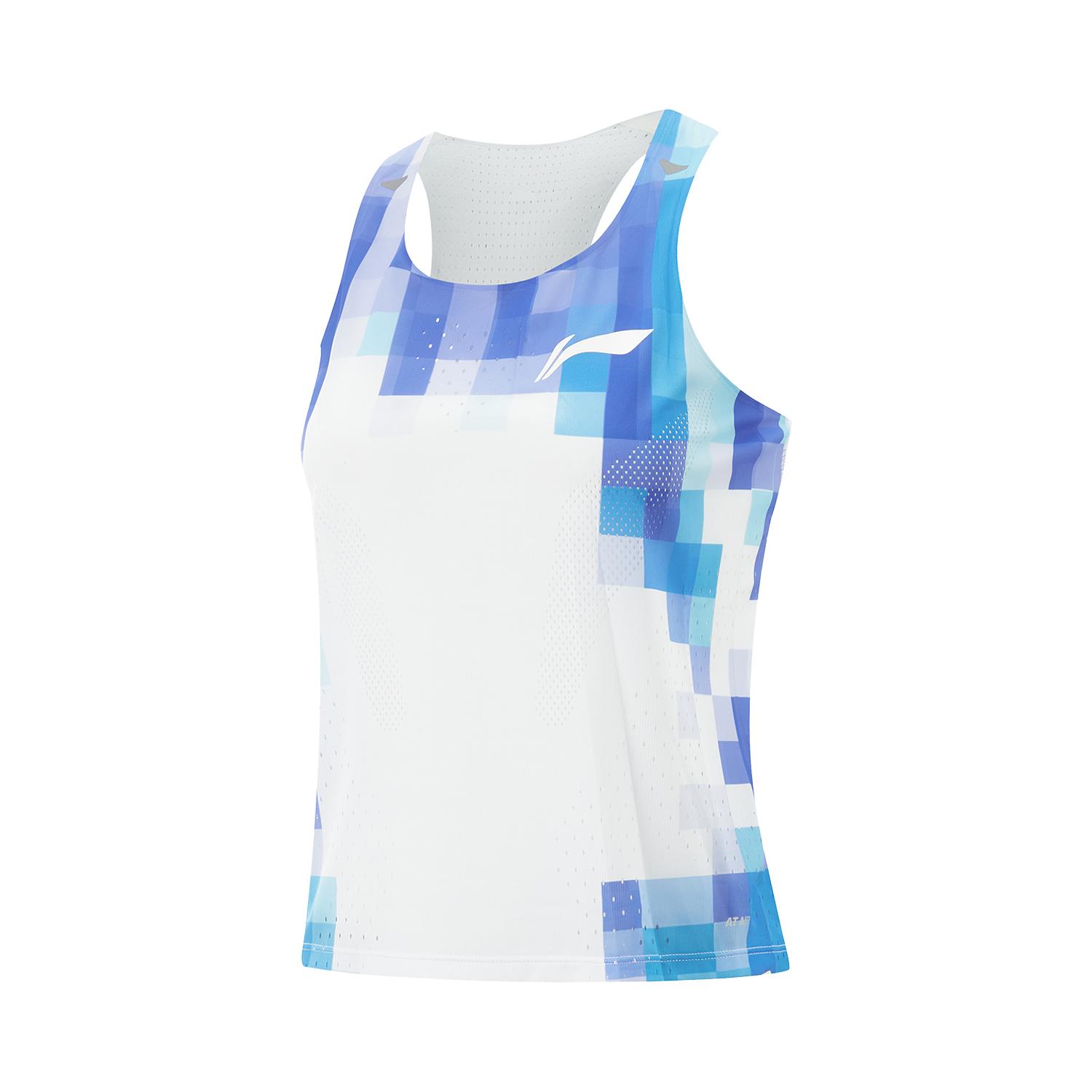 Li Ning Laufserie Colorblock Logo Pullover Weste Damen Tops Standard-Weiß Fluoreszierend-Stern-Lila Insel-Blau AAYV008-2 L Li Ning Laufserie Colorblock Logo Pullover Weste Damen Tops Standard-Weiß Fluoreszierend-Stern-Lila Insel-Blau AAYV008-2 L von Joom DACH