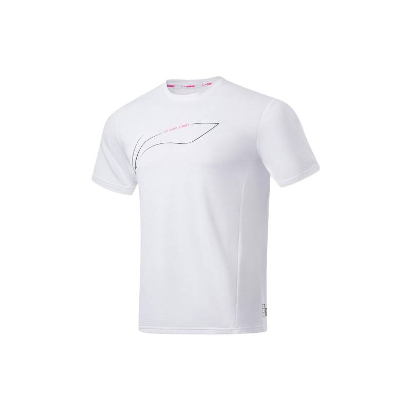 Li Ning Laufserie Logo Grafik Rundhals Kurzarm T-Shirt Herren Oberteile ATST073-4 S Li Ning Laufserie Logo Grafik Rundhals Kurzarm T-Shirt Herren Oberteile ATST073-4 S von Joom DACH