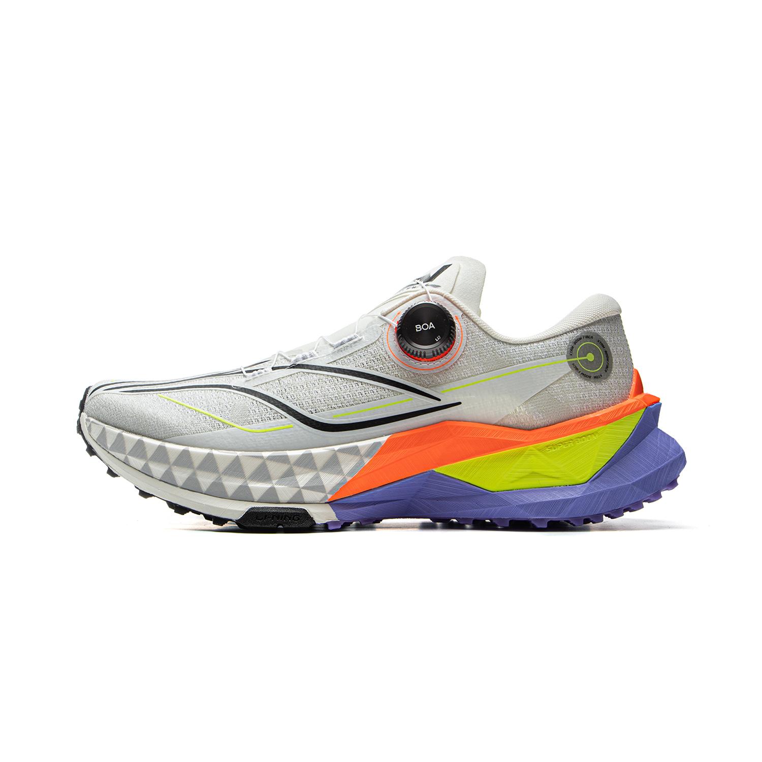 Li Ning Lu 2 Pro Bequeme Vielseitige Rutschfeste Strapazierfähige Low-Top Trailrunning-Schuhe Herren Sneaker Grau ARNV007-3 42⅓ von Joom DACH