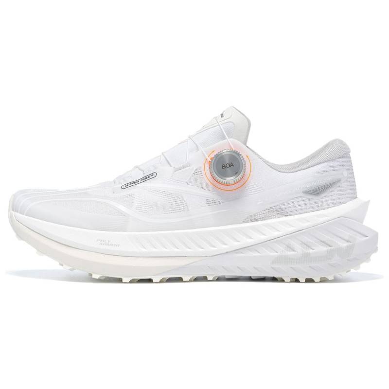 Li Ning Lu Pro Stoßdämpfende Verschleißfeste Rutschfeste Low-Top Trailrunning-Schuhe Herren Sneaker Weiß ARNT001-2 39 von Joom DACH