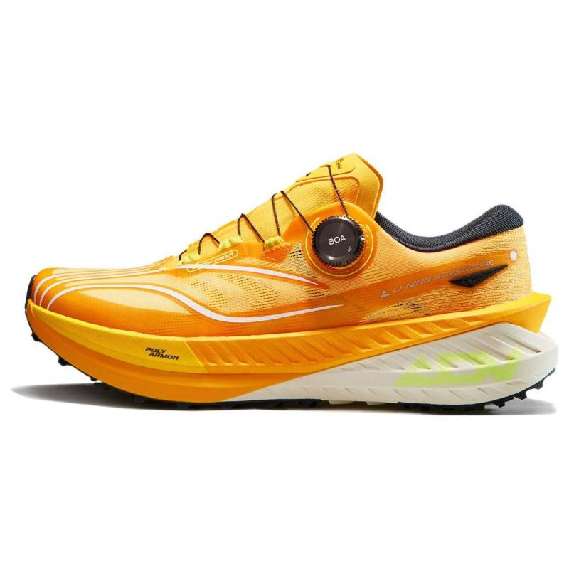 Li Ning Lu Pro Stoßdämpfung Rutschfest Abriebfest Low-Top Laufschuhe Herren Laufschuhe Gelb ARNT001-1 41 von Joom DACH