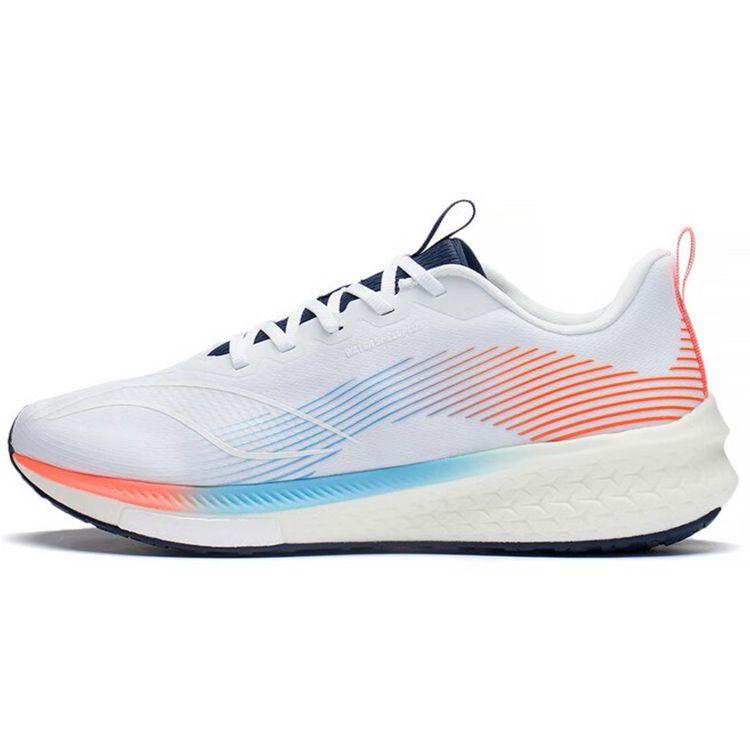Li Ning Red Rabbit 5 Pro Rutschfest Abriebfest Stoßdämpfung Low-Top Laufschuhe Herren Laufschuhe Weiß Orange Blau ARMS025-2 44⅓ von Joom DACH