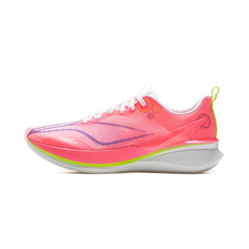 Li Ning Red Rabbit 8 Pro Vollfußdämpfung Mesh Laufschuhe Herren Laufschuhe Pink ARPV003-17 41⅔ von Joom DACH