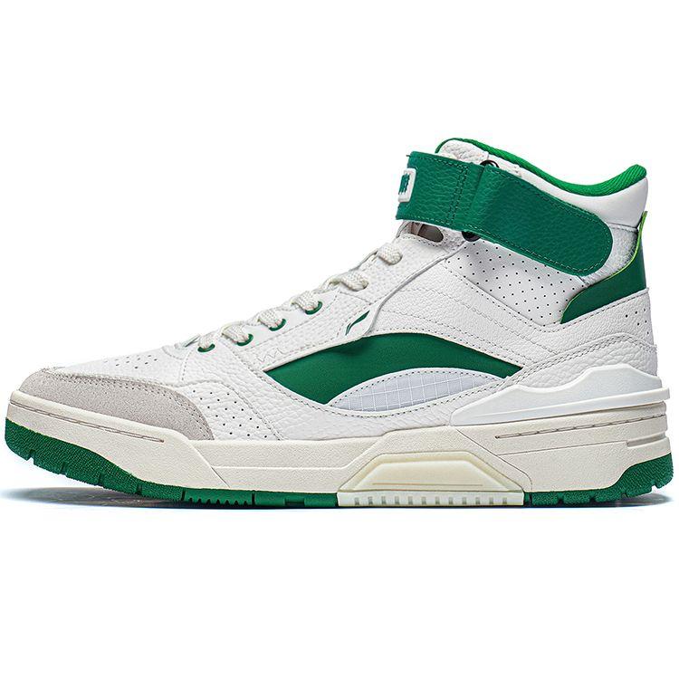Li Ning Rsr 101 Hi Dream Theme Show High-Top Retro Basketballschuhe Herren Sneaker Weiß Grün ABCS085-3 41 von Joom DACH