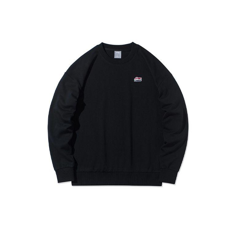 Li Ning Sportmode Serie Logo Bestickt Locker Geschnitten Rundhals Pullover Langarm Sweatshirt Herren Sweatshirt Schwarz AWDR575-1 S Li Ning Sportmode Serie Logo Bestickt Locker Geschnitten Rundhals Pullover Langarm Sweatshirt Herren Sweatshirt Schwarz AWDR575-1 S von Joom DACH