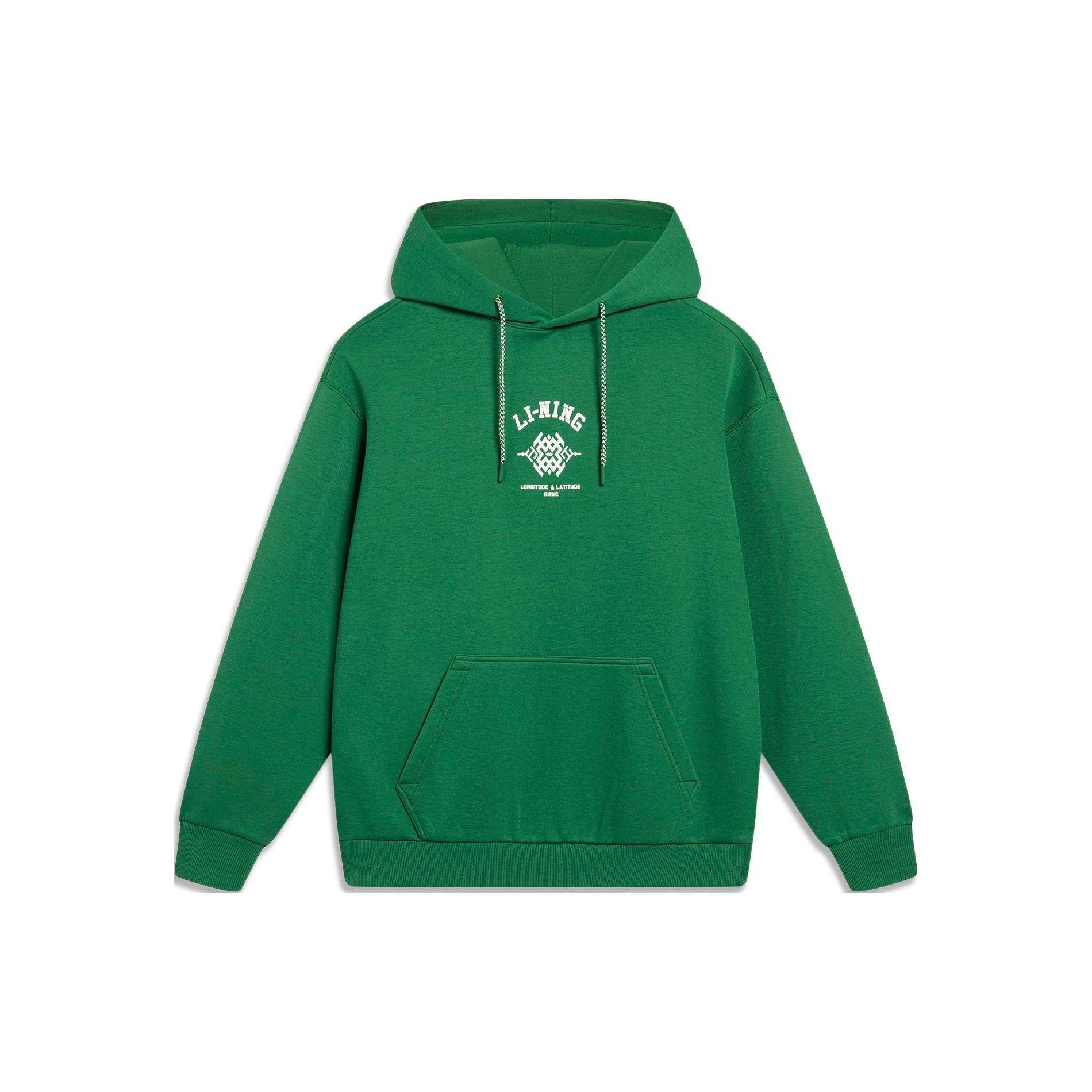 Li Ning Sports Lifestyle Serie Buchstaben Kapuzenpullover Herren Sweatshirt Cool-Grün AWDT377-4 XXL Li Ning Sports Lifestyle Serie Buchstaben Kapuzenpullover Herren Sweatshirt Cool-Grün AWDT377-4 XXL von Joom DACH