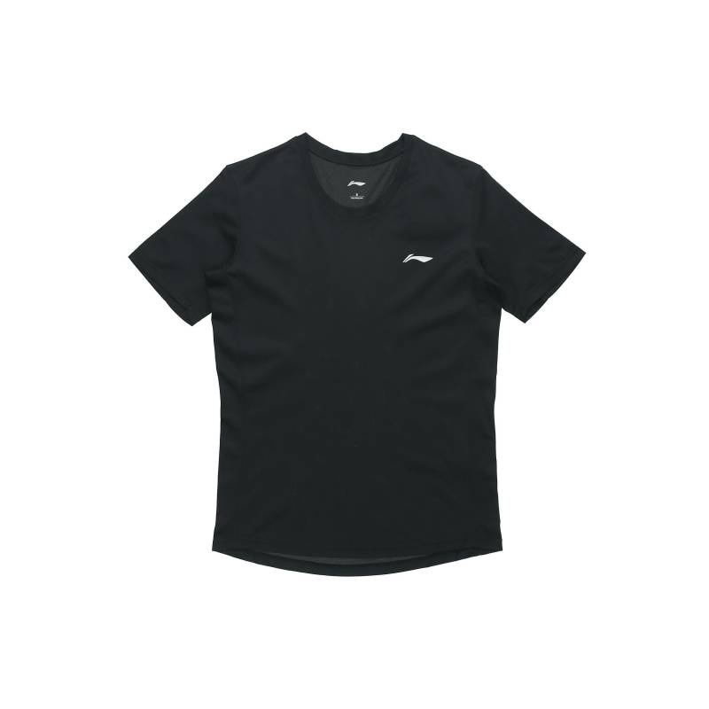 Li Ning Sporttraining Schnelltrocknend Atmungsaktiv Gestrickt Rundhalsausschnitt Gerades T-Shirt Herren Tops Schwarz ATSQ365-2 L Li Ning Sporttraining Schnelltrocknend Atmungsaktiv Gestrickt Rundhalsausschnitt Gerades T-Shirt Herren Tops Schwarz ATSQ365-2 L von Joom DACH