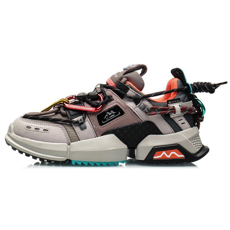 Li-Ning Titan GTX Weiß Braun Damen Sneakers AGLQ138-2 38⅓ von Joom DACH