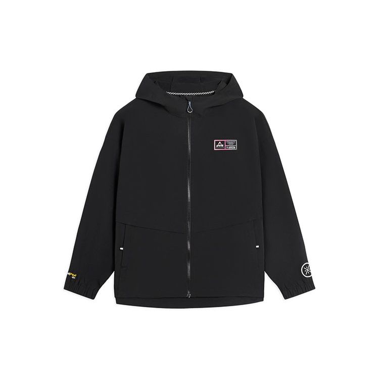 Li-Ning Wade Series Casual Loose Letter Windbreaker Jacke Herren Jacken Schwarz AFDS797-1 L von Joom DACH