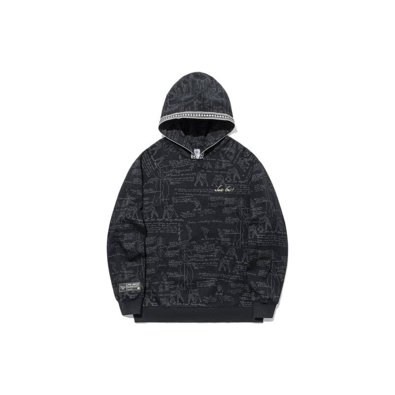 Li Ning X Bruce Lee Kollaboration Kung Fu Serie Lockerer Schnitt Allover-Print Bestickt Lässiger Pullover Hoodie Herren Hoodies Schwarz AWDTC77-3 L Li Ning X Bruce Lee Kollaboration Kung Fu Serie Lockerer Schnitt Allover-Print Bestickt Lässiger Pullover Hoodie Herren Hoodies Schwarz AWDTC77-3 L von Joom DACH