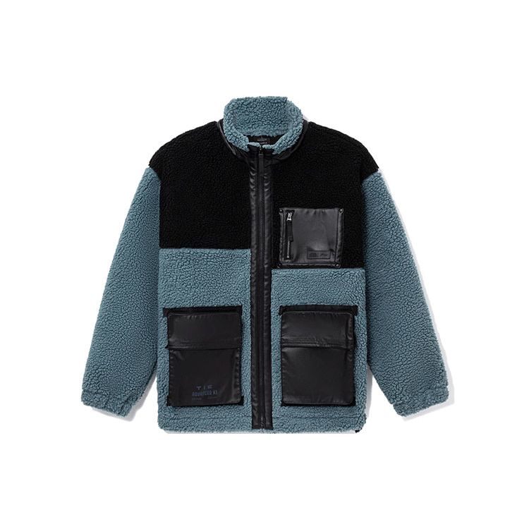 Li Ning X Star Wars Kollaboration Fleece Warme Lockere Jacke Herren Jacke Blau AFDR773-2 L von Joom DACH