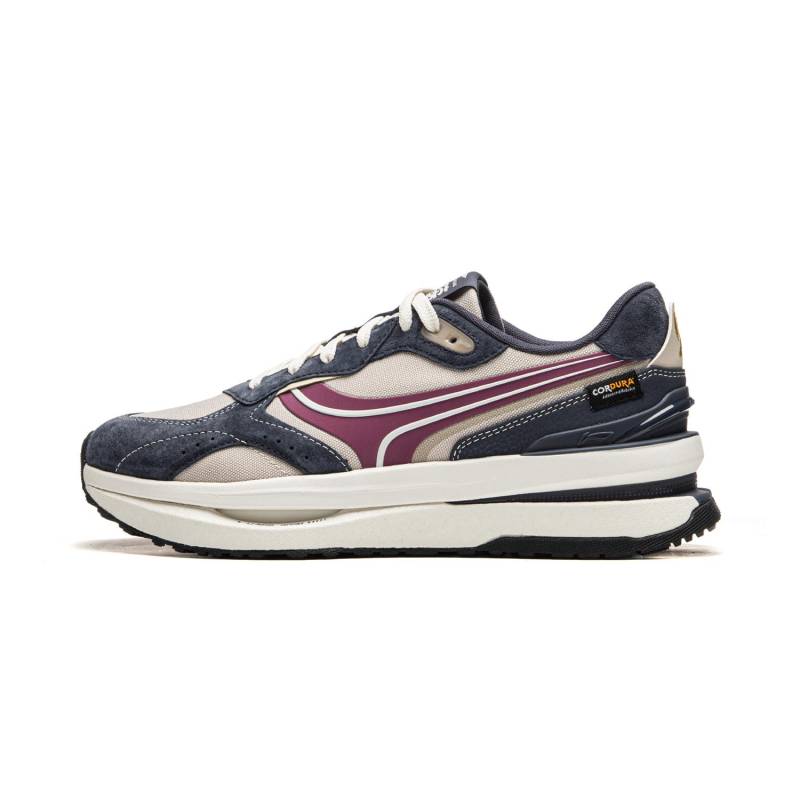 Li Ning Zheng Rong M1000 Retro Vielseitig Stoßdämpfung Rutschfest Abriebfest Atmungsaktiv Unterstützung Low-Top Freizeitschuhe Herren Sneaker AGCU165-3 43 von Joom DACH