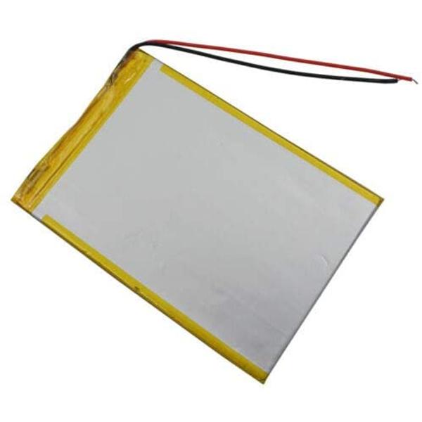 Li-Po Akku 3,7V 4000mAh für PDA GPS DVD Tablet PC 90x60x7mm Hohe Kapazität grau von Joom DACH