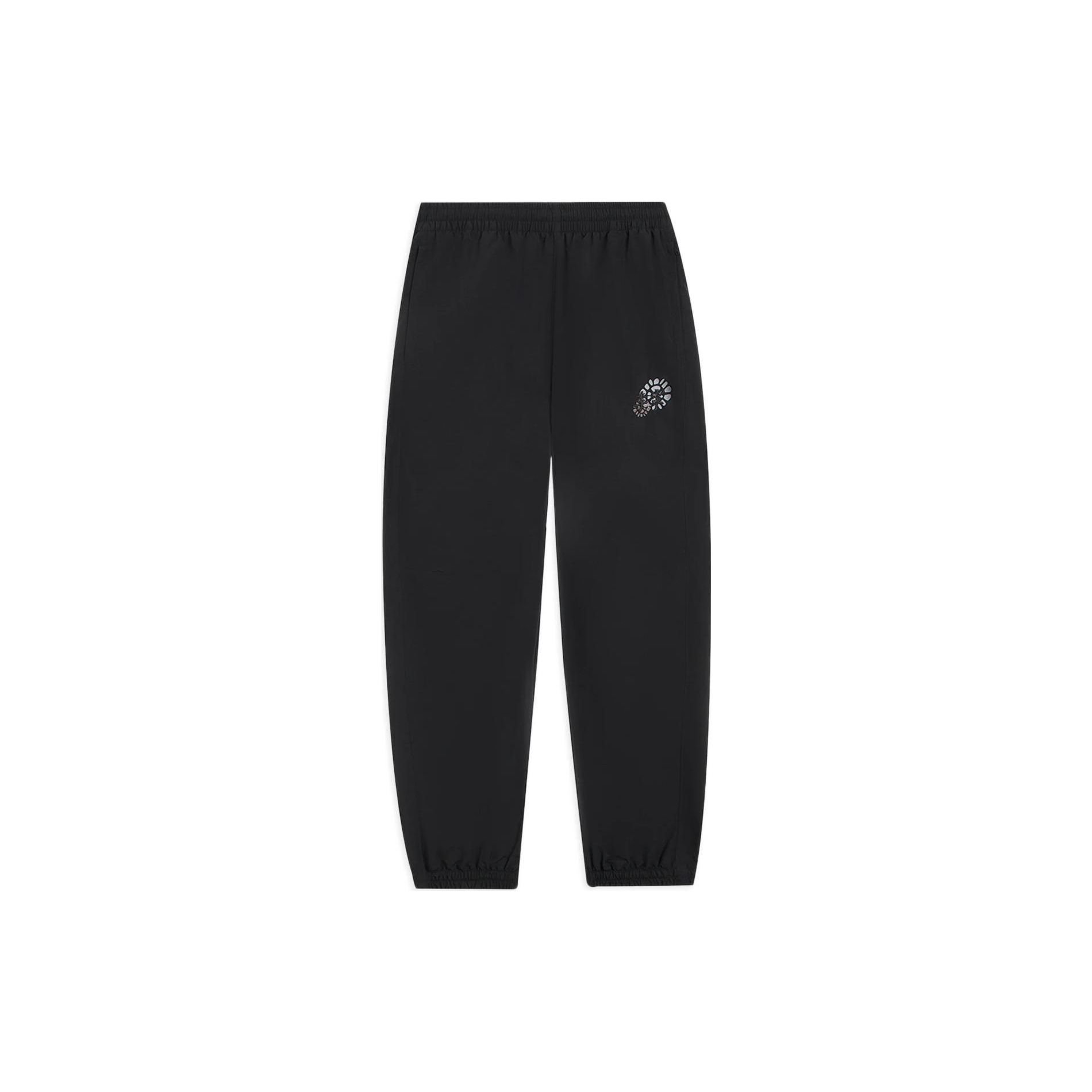 LiNing Einfarbig Bedruckte Lockere Jogger Strick-Sweathose Herren Unterteile Schwarz AYKS591-3 M von Joom DACH