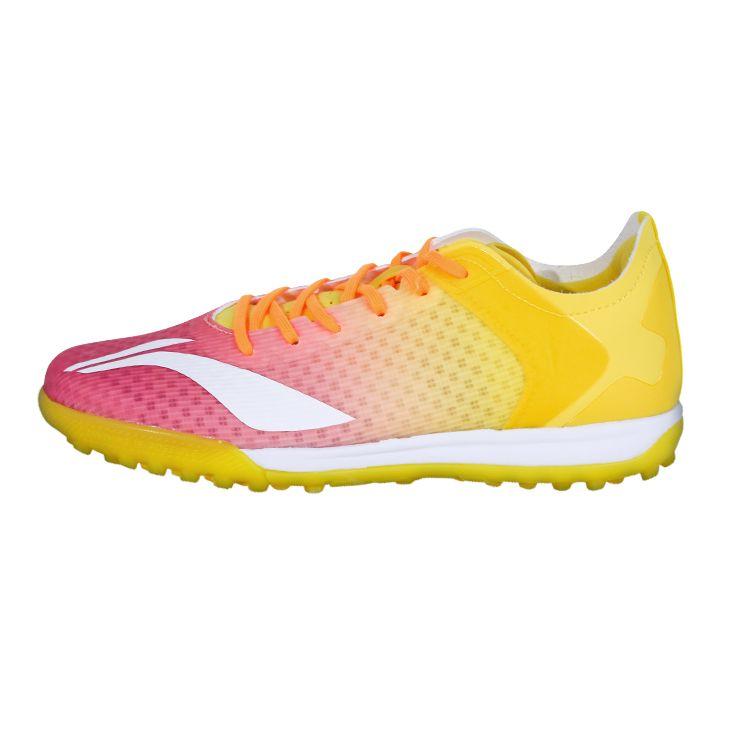 LiNing Shadow Fragment Nieten Fußball Trainingsschuhe Kinder Schuhe Orange Gelb ASTR020-6 33 von Joom DACH