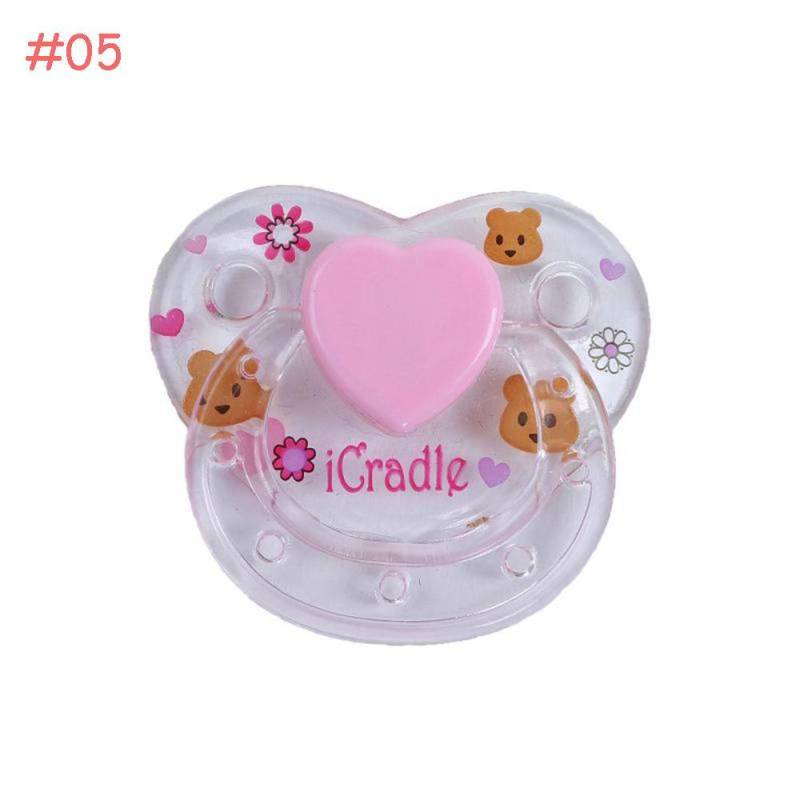 Liebevolles handgefertigtes Zubehör Puppenmagnet Schnuller Simulation Neuer Baby Schnuller Nippel 5 von Joom DACH