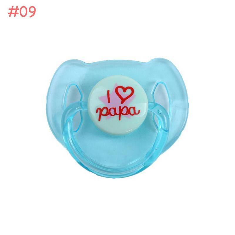 Liebevolles handgefertigtes Zubehör Puppenmagnet Schnuller Simulation Neuer Baby Schnuller Nippel 9 von Joom DACH