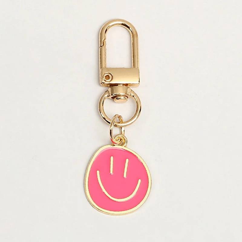 Lieblicher Smiley-Gesicht Schlüsselanhänger Niedlich Weiß Lila Gelb Rosa Blau Schwarz Emaille Metall Schlüsselring Taschenanhänger Zubehör Frauen Mädchen rose rot Lieblicher Smiley-Gesicht Schlüsselanhänger Niedlich Weiß Lila Gelb Rosa Blau Schwarz Emaille Metall Schlüsselring Taschenanhänger Zubehör Frauen Mädchen rose rot von Joom DACH