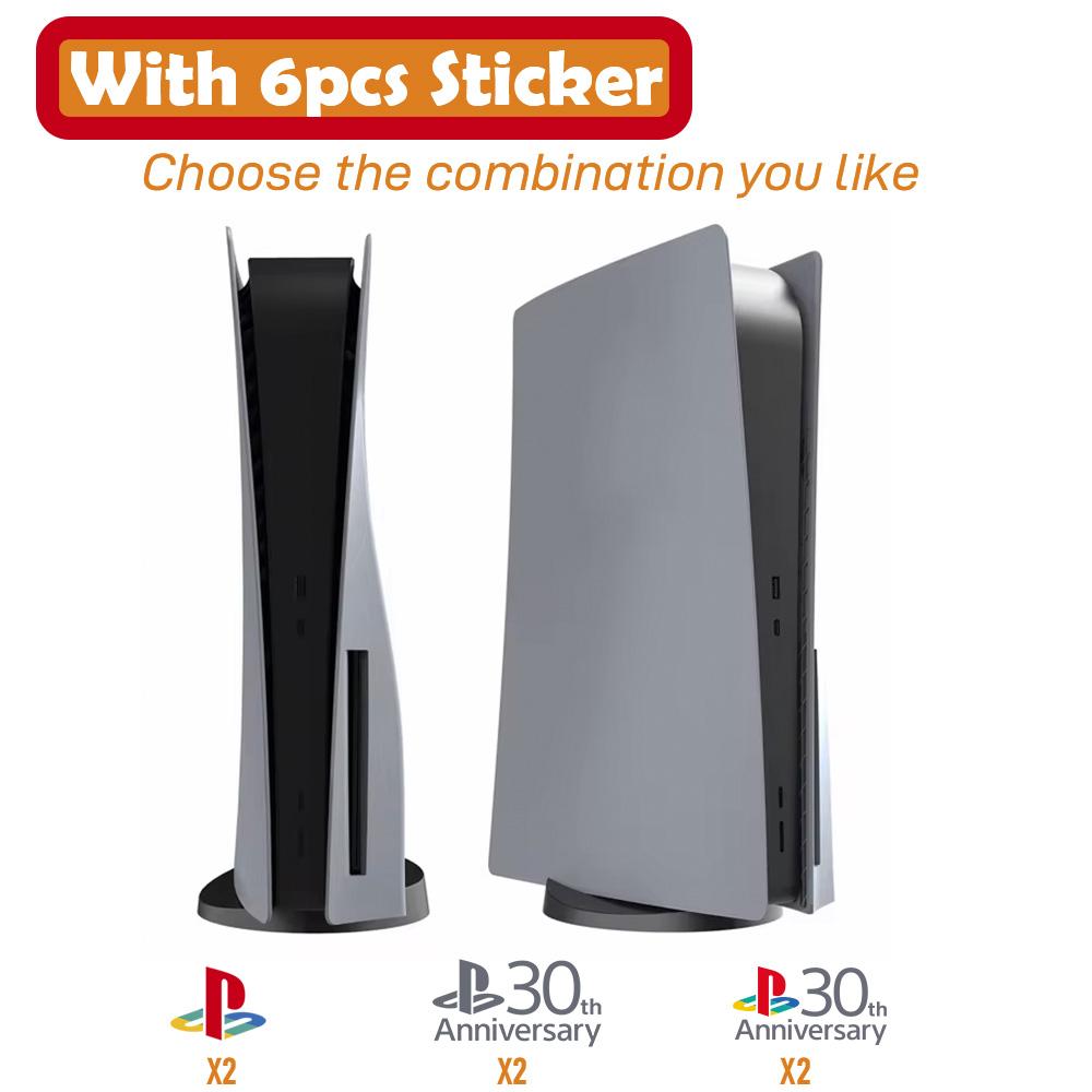 Limitierter 30. Jahrestag für PS5 Fat Faceplate Vinyl-Logo-Aufkleber Playstation 5 Slim-Konsolenabdeckung Faceplate-Shell-Ersatz For PS5 von Joom DACH