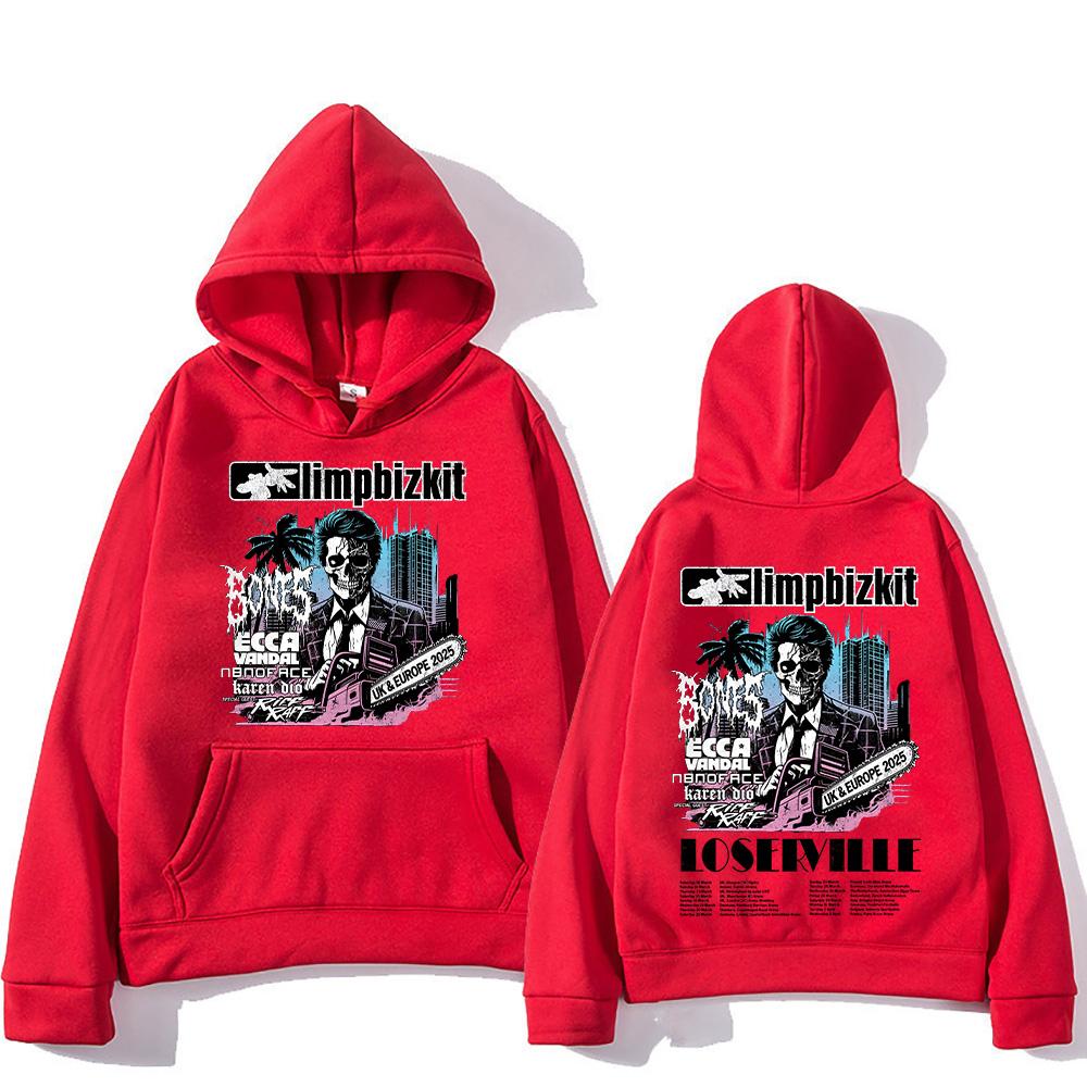 Limp Bizkit Pullover UK und Europa Tour Grafikdruck Sweatshirts Männer Frauen Übergroße Kleidung High Street Casual Pullover XL rot Limp Bizkit Pullover UK und Europa Tour Grafikdruck Sweatshirts Männer Frauen Übergroße Kleidung High Street Casual Pullover XL rot von Joom DACH