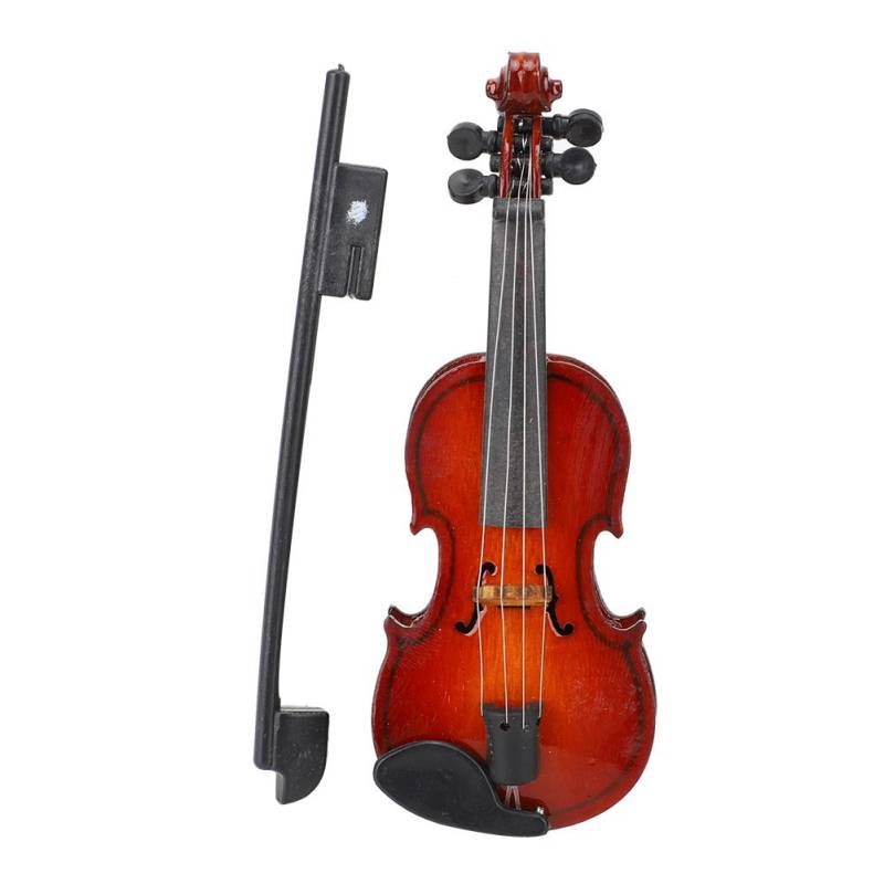 Lindenholz Violine geformt Ornament 3 dimensional dekorative Kühlschrank Aufkleber Zubehör von Joom DACH