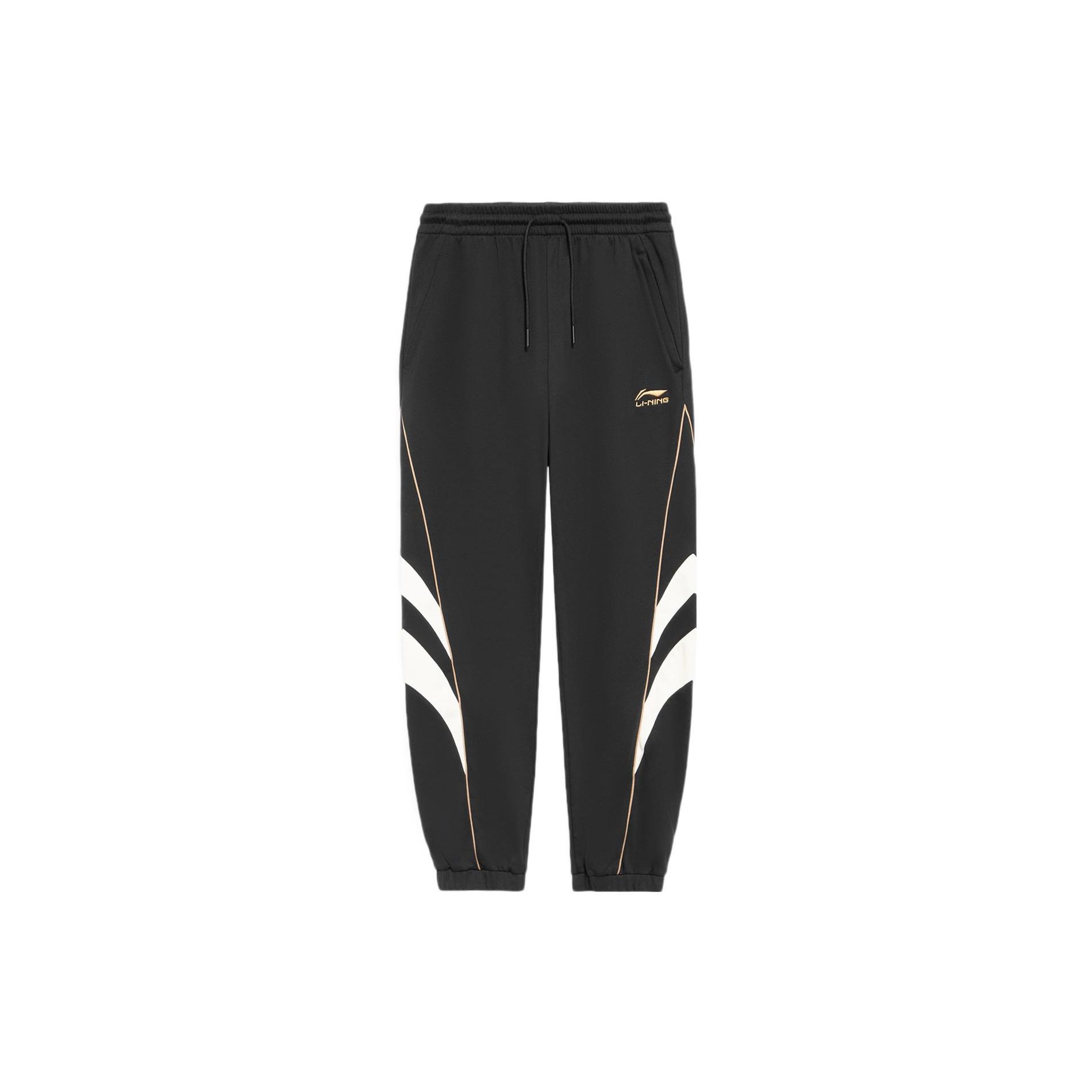 Lining Fashion Series Logo Strick-Jogginghose Herren Unterteile Schwarz AKLS975-3 XXL Lining Fashion Series Logo Strick-Jogginghose Herren Unterteile Schwarz AKLS975-3 XXL von Joom DACH