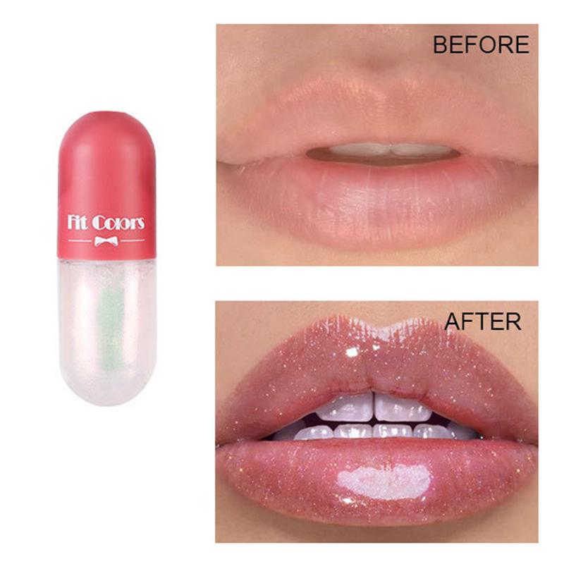 Lipgloss Lip Plumper Plumping Gloss Öl Gerät Werkzeug Extreme Volumizer Plump Fuller Filler Größere Pulpa Lippen Enhancer Maximizer b-02 von Joom DACH