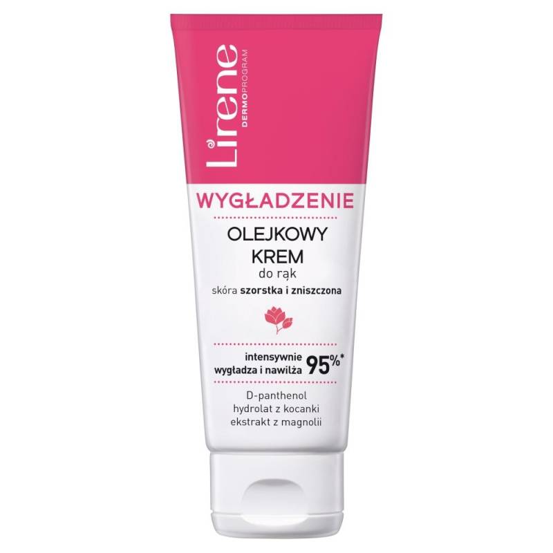 Lirene Glättende, mit Öl angereicherte Handcreme für raue und geschädigte Haut, 75 ml von Joom DACH