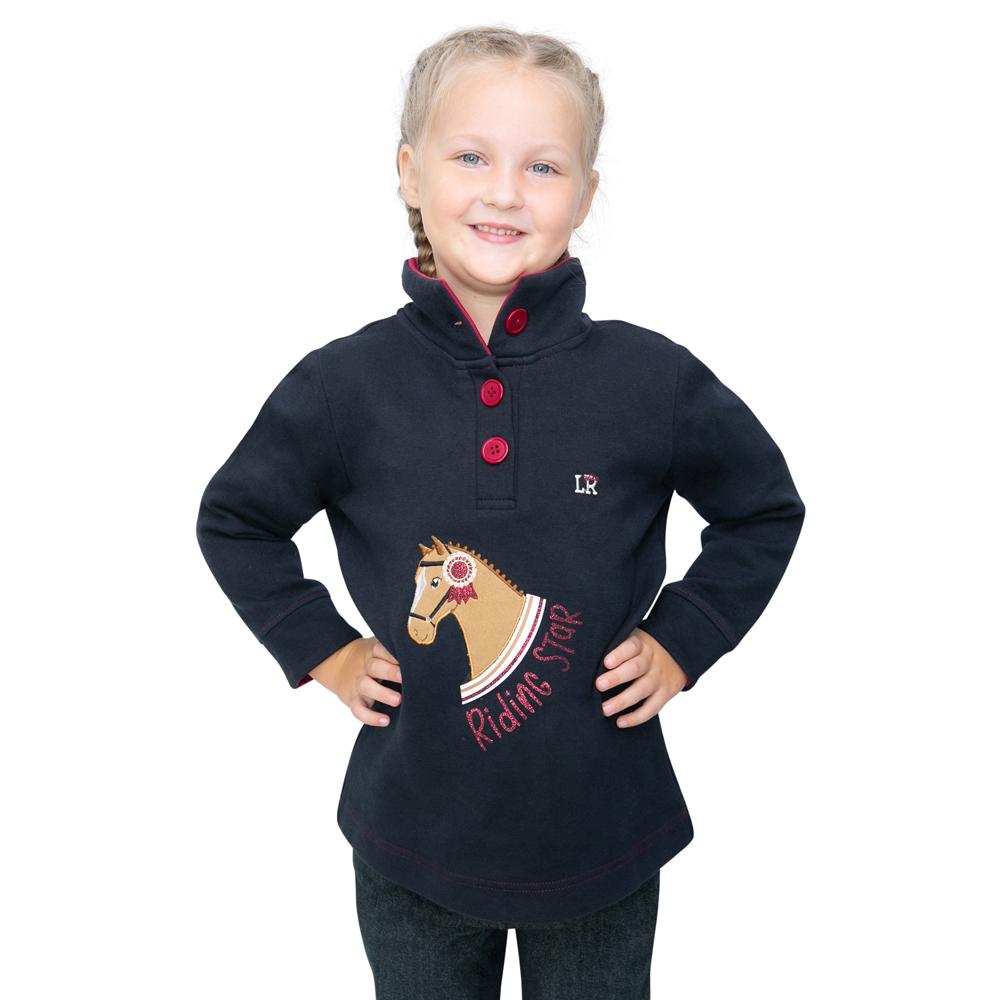 Little Rider Pullover aus der Riding Star Collection für Mädchen 3-4 Years bordeaux/dunkelblau Little Rider Pullover aus der Riding Star Collection für Mädchen 3-4 Years bordeaux/dunkelblau von Joom DACH