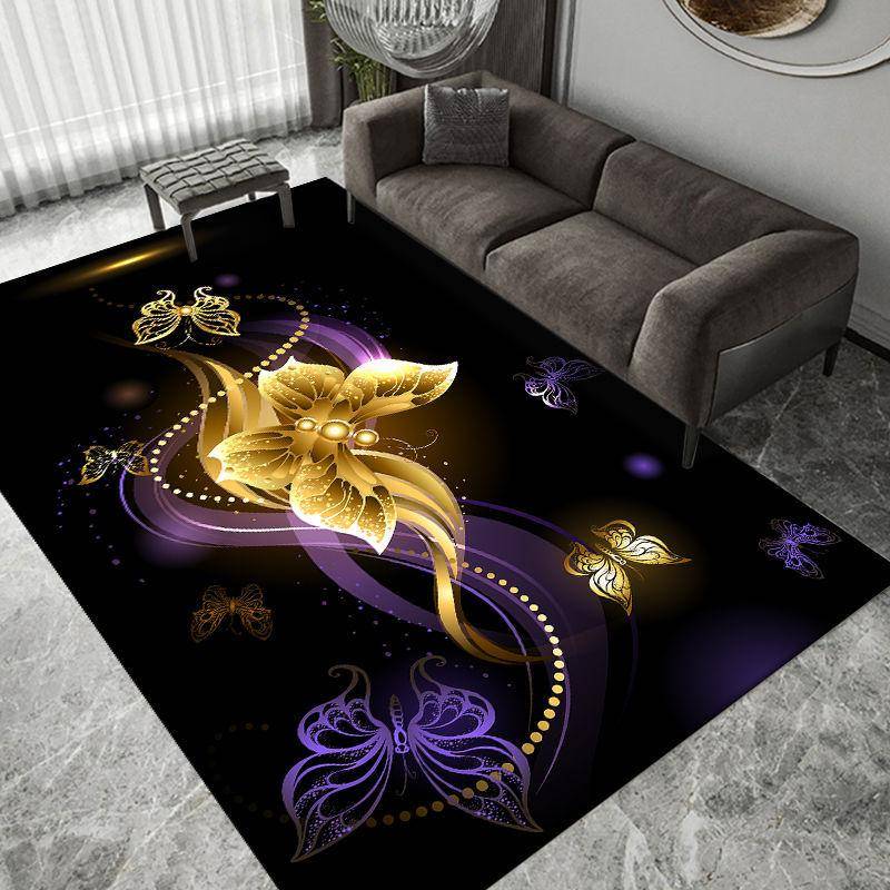 Wohnzimmerteppich Bettvorleger Eingang Badezimmer Eingangsmatte Rutschfeste Matte Großflächiger Teppich W80*L120CM Wohnzimmerteppich Bettvorleger Eingang Badezimmer Eingangsmatte Rutschfeste Matte Großflächiger Teppich W80*L120CM von Joom DACH