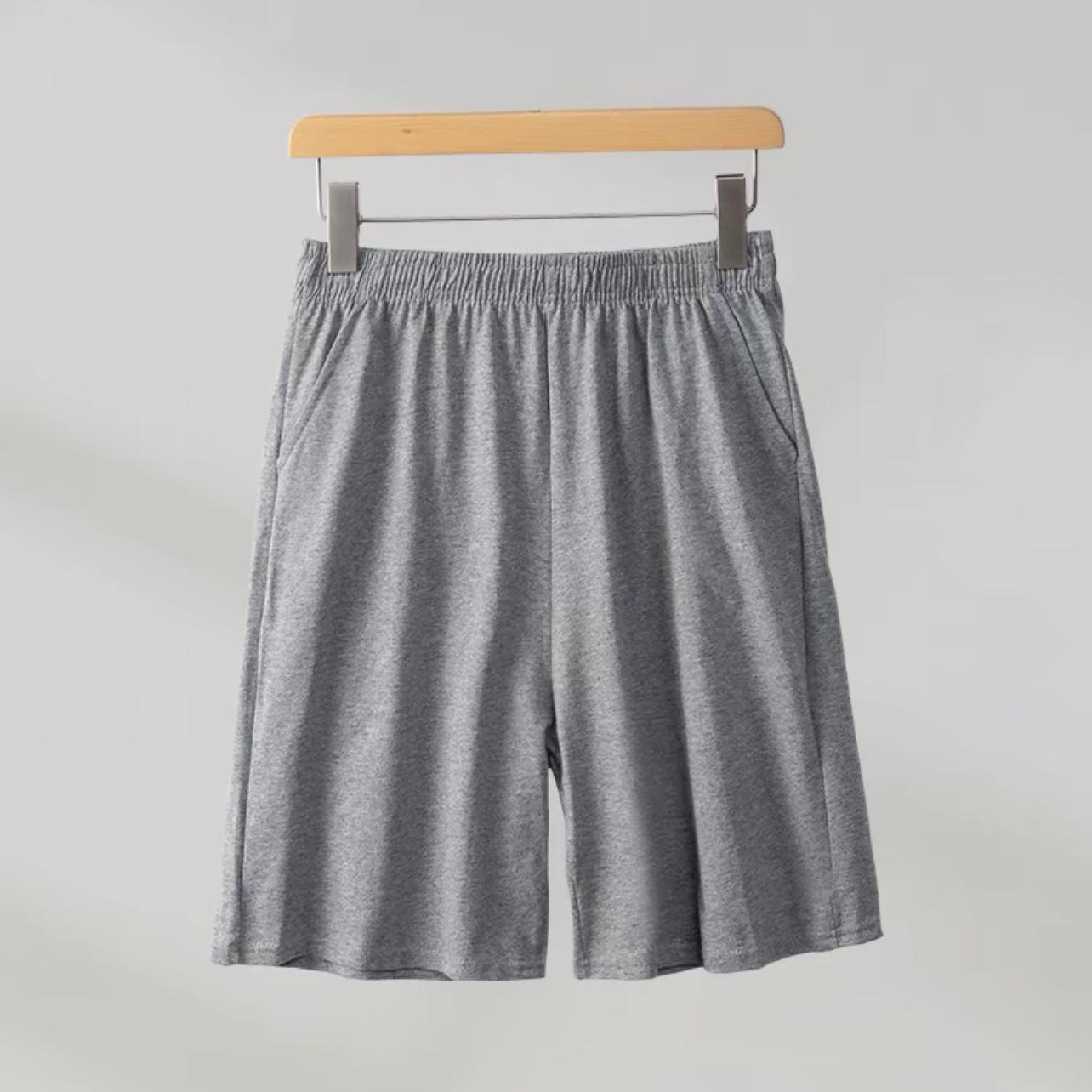 Lockere Pyjama-Shorts aus Baumwolle für Herren - Sommer, große Größe 2XL von Joom DACH